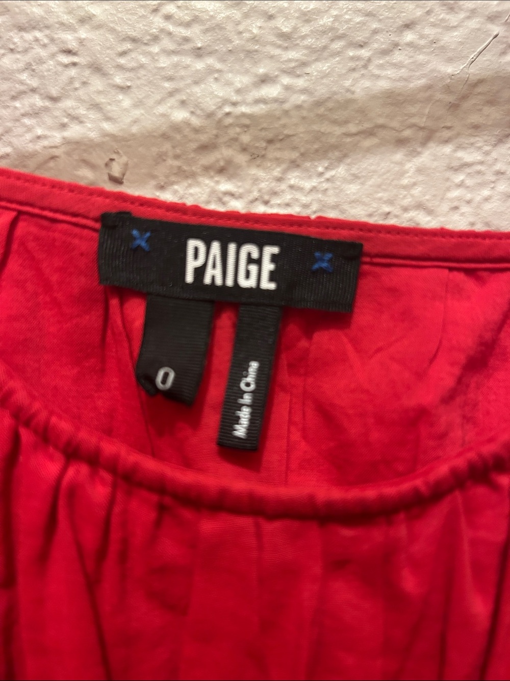 PAIGE Red Ruffled Strap Tiered Maxi Dress - Picture 2 of 9
